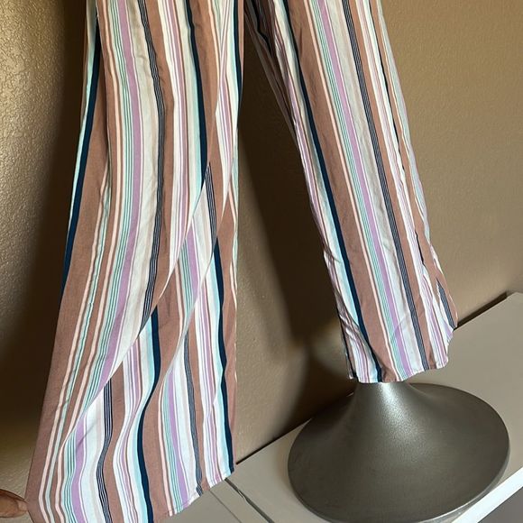 Striped jumpsuit size M - Picture 4 of 9